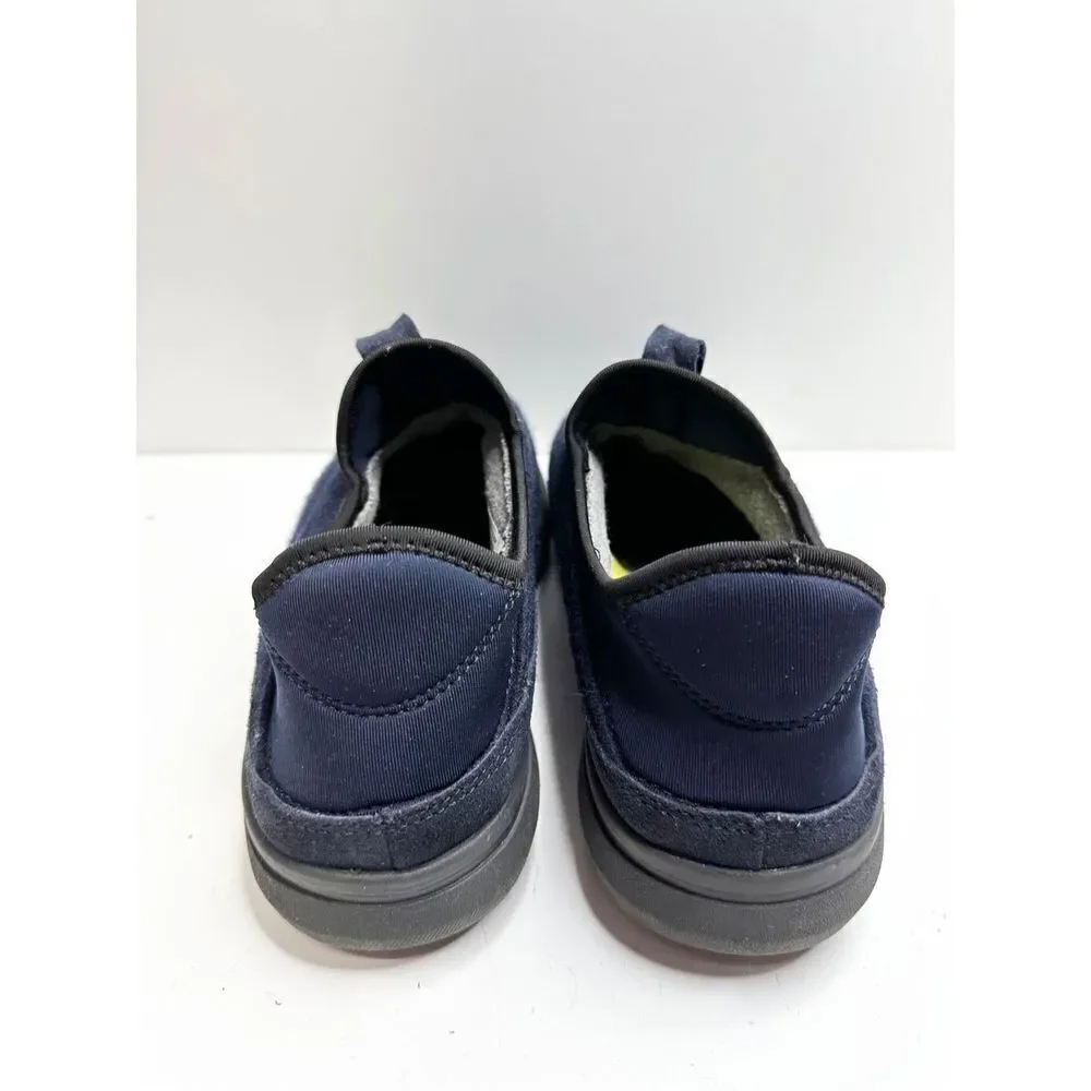 Florsheim Shoes Mens Size 9.5 Blue Jave Moc Toe Slip On Casual Comfort‎ Shoe
